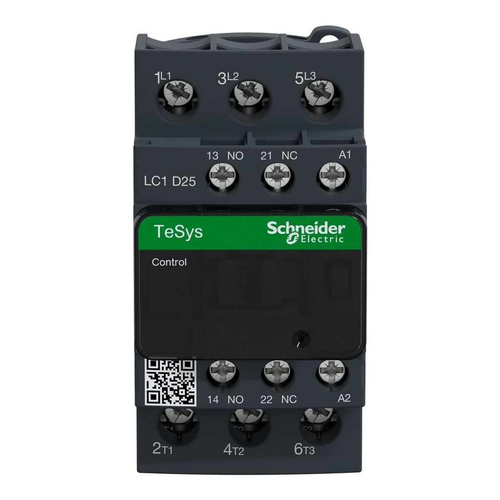 CONTACTOR 25A 3P 1NA+1NC 24VCA 50/60HZ