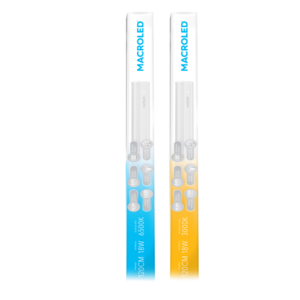 LISTON LED T5 PVC INTERCONECTABLE CON INTERRUPTOR - AC175-265V - FP0.95 - IP20 - 120cm 18W - FRIO