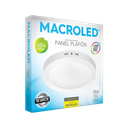 PANEL PLAFON CIRCULAR MACROLED 18W AC85-265V FRIO 6000K