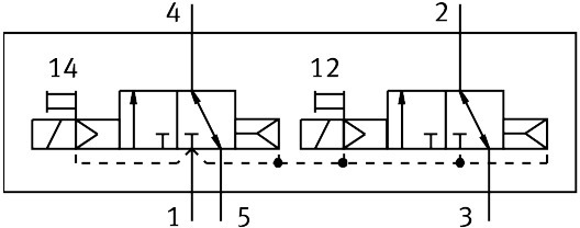 Electroválvula - VUVG-BK10-T32C-AT-F-1R8L-S