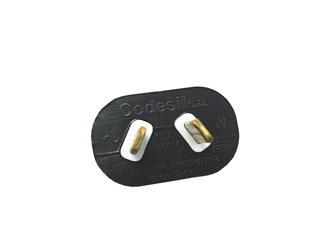 AUTOTRANSFORMADOR ENTRADA 220V. / SALIDA 110V. 50Hz. CORRIENTE ALTERNA - 200W. 2 Tomas con neutro