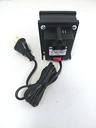 AUTOTRANSFORMADOR ENTRADA 220V. / SALIDA 110V. 50Hz. CORRIENTE ALTERNA - 200W. 2 Tomas con neutro