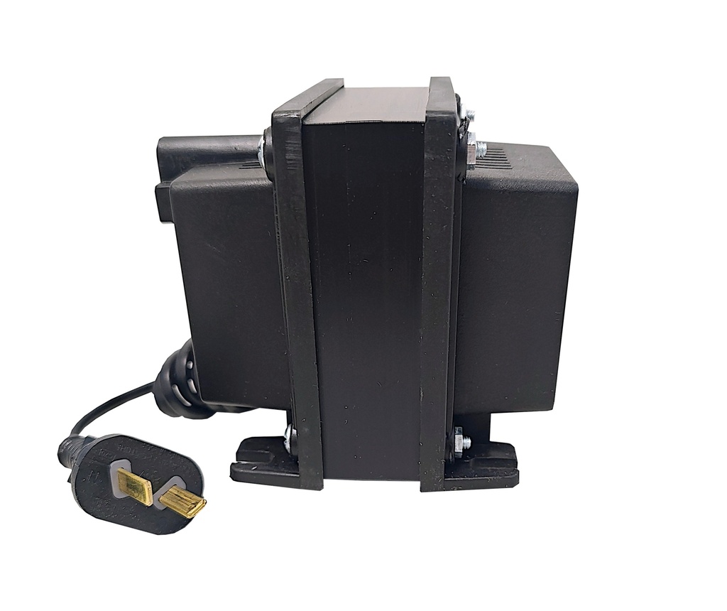 AUTOTRANSFORMADOR ENTRADA 220V. / SALIDA 110V. 50Hz. CORRIENTE ALTERNA - 300W. 3 Tomas con neutro