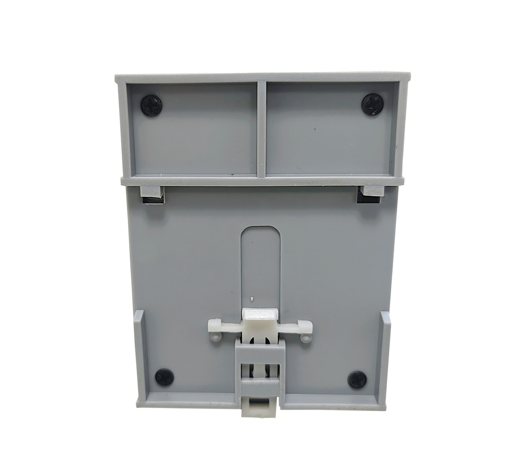TRANSFORMADOR PARA USO INDUSTRIAL (TABLEROS, COMANDOS, CONTACTORES) ENTRADA 220V. / SALIDA 24V. 50Hz. CORRIENTE ALTERNA - 50W. Compacto P/RIEL DIN
