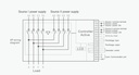 Conmutadora Motorizada 4P 125A con Lógica de Transferencia (ATS), Display + COM MODBUS