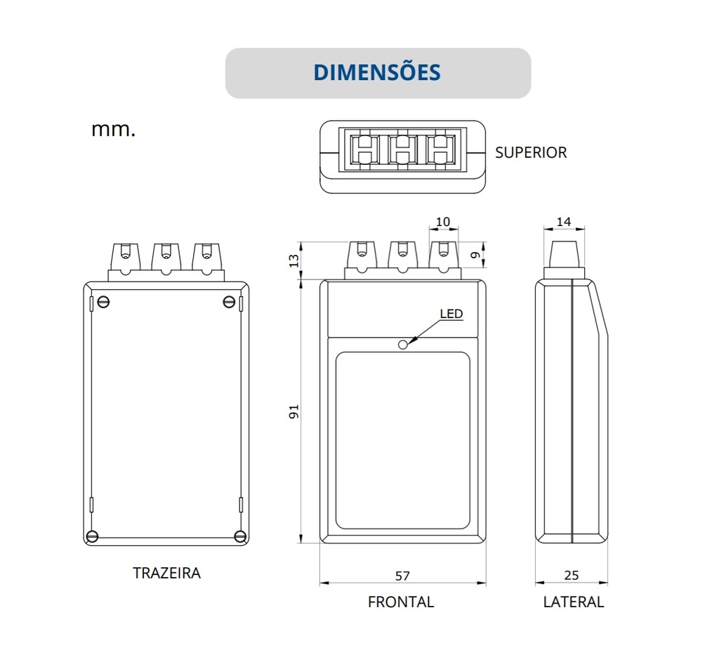 Tester probador de sensores NPN/PNP