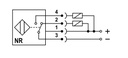Sensor optico NPN Diam.18 Distancia 200mm. 10-30VDC c/conector