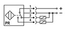 Sensor inductivo PNP Diam.18 Distancia 8mm 10-30VDC c/conector