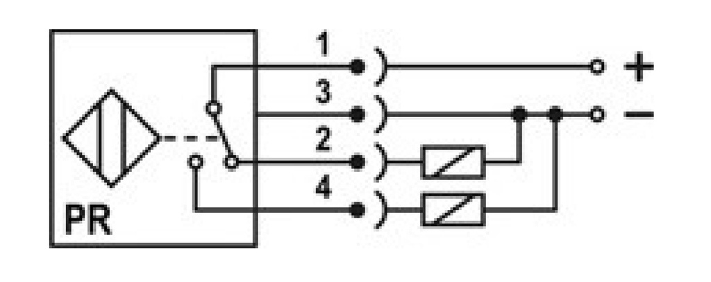 Sensor inductivo PNP Diam.12 Distancia 2mm 10-30VDC c/conector