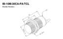 Sensor inductivo IB-10M-30CA-PA/TCL