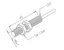 Sensor inductivo IB-1,5M-8IA-PA/TCL