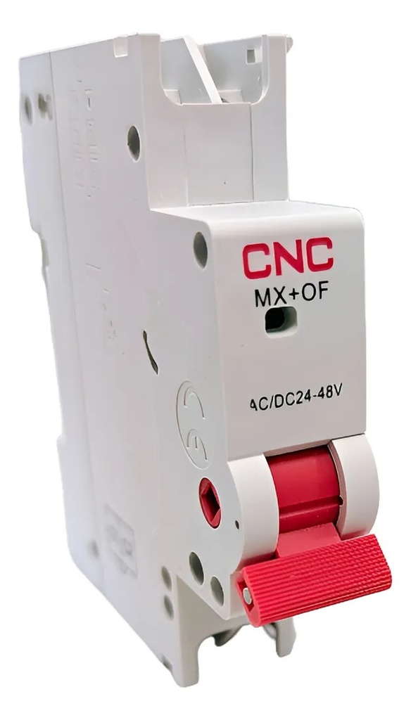 Relé de Derivación + Contacto Auxiliar "MX+OF" 24-48VCA/VCC para YCB9-63