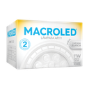 AR111 MACROLED ECO BLANCO 11W GU10 AC100-240V CALIDO 3000K 25º