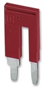 Puente reductor, paso: 9 mm, longitud: 30 mm, anchura: 14,3 mm, número de polos: 2, color: rojo