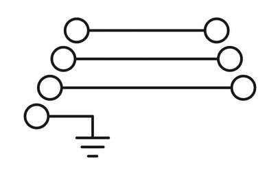 Borne de tierra de conexión por resorte, Tipo de conexión: Conexión por resorte, Sección: 0,08 mm² - 6 mm², AWG: 28 - 10, Anchura: 6,2 mm, Color: gris, Tipo de montaje: NS 35/7,5, NS 35/15