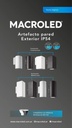 ARTEFACTO DE APLICAR EXTERIOR CUADRADO, COLOR BLANCO, BIDIRECCIONAL, IP54, AC100240V, GU10, 9W MAX