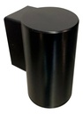 ARTEFACTO DE APLICAR EXTERIOR REDONDO, COLOR NEGRO, UNIDIRECCIONAL, IP54, AC100240V, GU10, 9W MAX