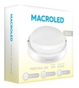 TORTUGA MACROLED REDONDA MARCO BLANCO 12W - IP54 - AC100-265V - FP:0,9 - 1080 lm - BLANCO CALIDO