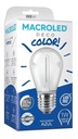 Pack x5 Lámparas Led Deco Color 1w Azul Macroled Bfs14-1a