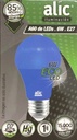 Lampara LEDs   6,0W AZU 220V Pera A60     E27