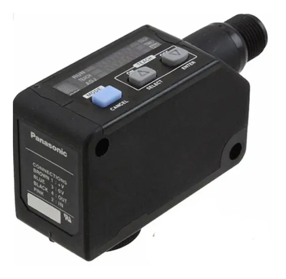 Sensor de taco RGB auto PNP c/conector