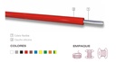 Cable CU 6mm2 750V -60C +180C - Rojo