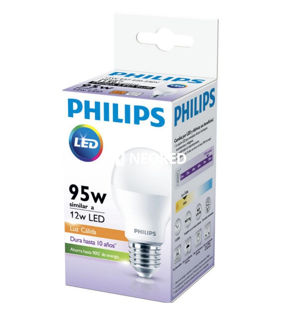 PHILIPS ESS LED BULB 12-95W E27 3000K 220V