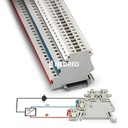 Borne para detectores/actuadores, tipo de conexión: Conexión por tornillo, sección: 0,2 mm² - 4 mm², AWG: 24 - 12, anchura: 6,2 mm, color: gris, clase de montaje: NS 35/7,5, NS 35/15