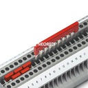 Puente enchufable, paso: 4,2 mm, número de polos: 2, color: rojo