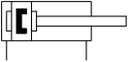 Cilindro compacto ADN- 16- 40-I-P-A