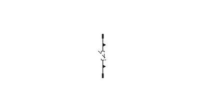 Protección enchufable contra sobretensiones tipo 2 con varistor de alta potencia para elemento de base VAL-MS, con control térmico, indicación óptica de defecto. Ejecución: 230 V AC