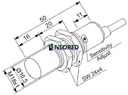 Sensor prox   0,010M Namur CC M18 7/12V N-J