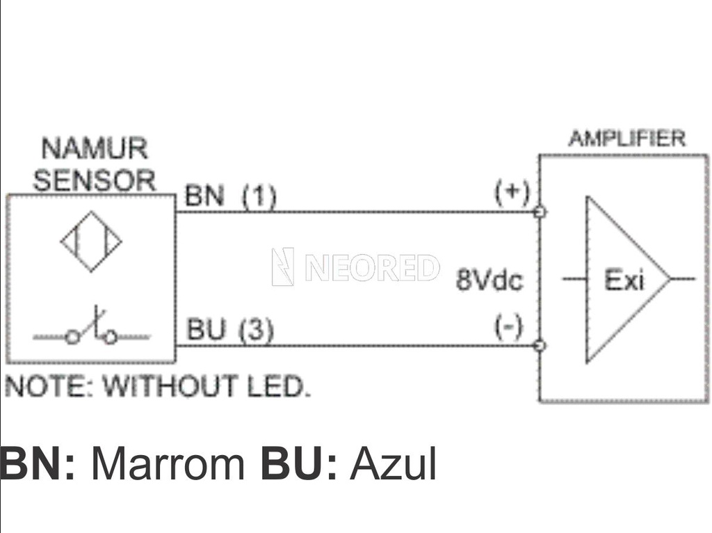 Sensor prox   0,010M Namur CC M18 7/12V N-J