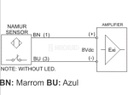 Sensor prox   0,010M Namur CC M18 7/12V N-J