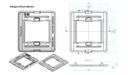 Pack x10 Bastidores Mignon D/policarbonato Para Siglo Xxi Y Xxii Cambre 6910