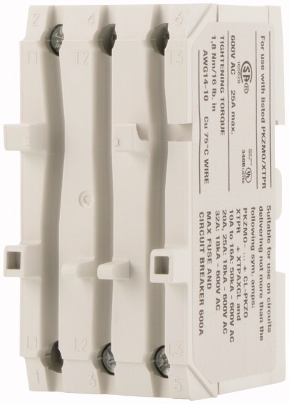 Block limitador de cortocircuito (Icu 100 KA)