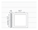PANEL FLAT CUADRADO MACROLED 12W AC85-265V FRIO 6000K