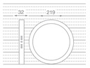 PANEL PLAFON CIRCULAR MACROLED 18W AC85-265V FRIO 6000K