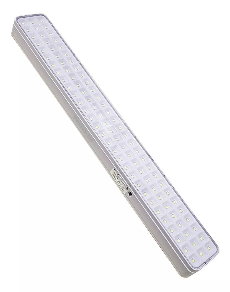 LUZ DE EMERGENCIA 90 LEDS SMD AC100-240V 50-60HZ 6 HORAS BLANCO FRIO 6500K