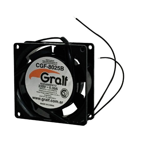 MEDIDAS: 80X80X25MM
PULGADAS: 3
TIPO: RULEMAN
ALIMENTACION:  220V-0.12A
RPM: 2200
FLUJO: 16