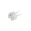 CONECTOR CERÁMICO GU5.3 CON 15CM DE CABLE ENTELADO