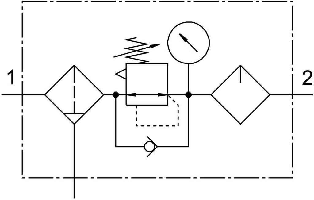 Unid mant combinadas MSB4-1/4:J1:F3:D4-WP