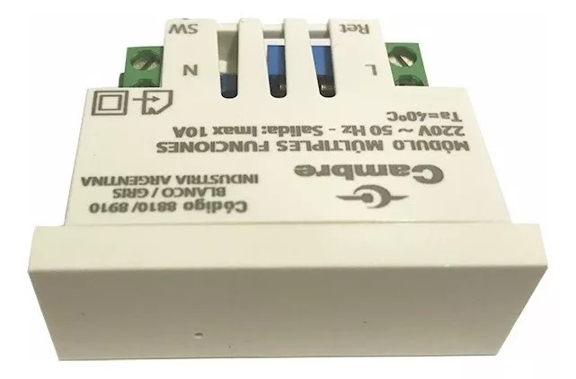 MODULO ELECTRONICO MULTIPLES FUNCIONES - BLANCA