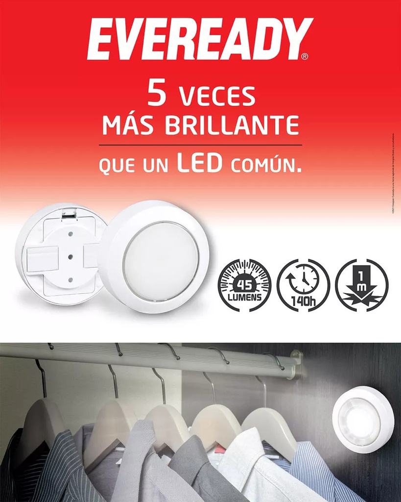 Linterna Hogar PUSH ON
