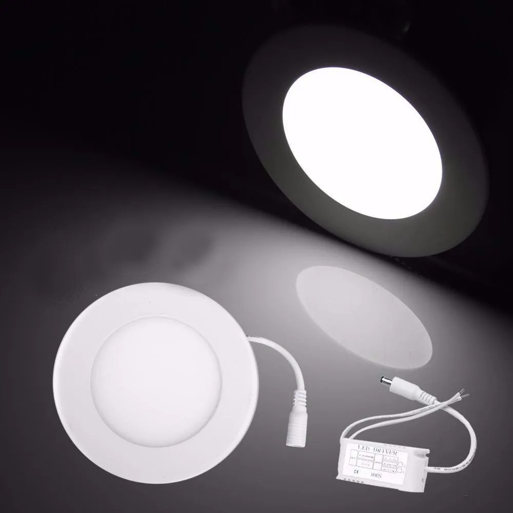 PANEL FLAT CIRCULAR MACROLED 6W AC85-265V NEUTRO 4500K