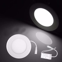 PANEL FLAT CIRCULAR MACROLED 6W AC85-265V NEUTRO 4500K