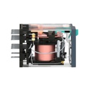 Relé miniatura, 6A, 4NANC, 24VDC, con led