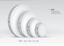 Panel Plafón Circular Macroled 24w AC85-265V Luz Neutra 4500k