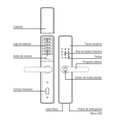 CERRADURA BIOMETRICA SMART CB01-T