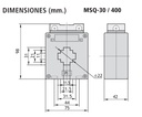 TRANSF. DE INT. DE VENTANA 100/5A VENTANA 31*11